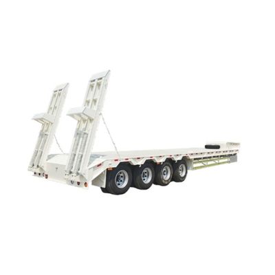 60 톤 2&quot;/3.5&quot; JOST 킹 핀 3 축 로브보이 로더 로브베드 중용 반 트레일러
