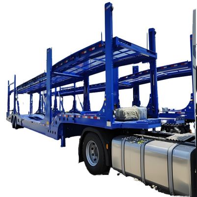 최대 운반량 30000kg 2/3 축 자동차 운반자 차량 운송용 반 트럭 트레일러