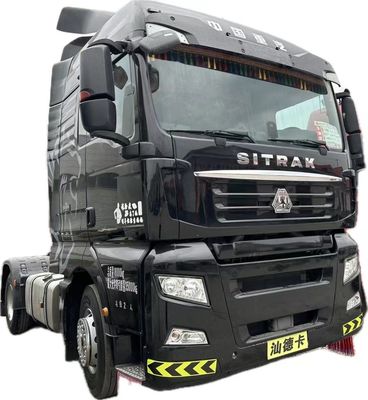 480hp SITRAK G7 AMT 기어박스 6x4 타입 디스크 브레이크 10 휠 트럭 헤드 트랙터 트레일러