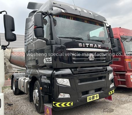 480hp SITRAK G7 AMT 기어박스 6x4 타입 디스크 브레이크 10 휠 트럭 헤드 트랙터 트레일러
