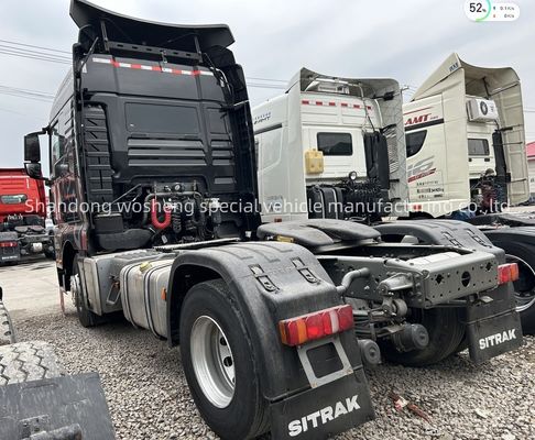 510HP 사용 된 호우 시트라크 샤카만 트랙터 트럭 6x4 유로 트레일러 머리 아프리카 시장