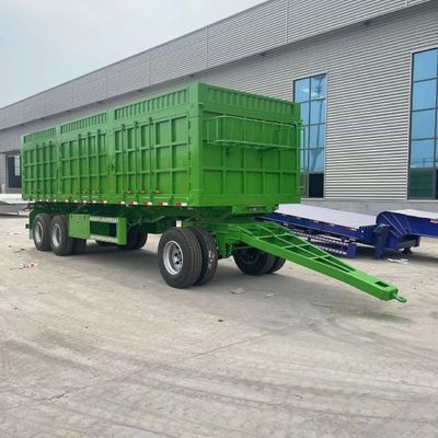 500mm Q345 탄소 스틸 주 빔 2 축 당기 밧줄 트레일러 다재다능한 응용 프로그램