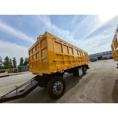 WOSHENG 2 Axles 화물 운송 트레일러 전체 당기 바와 고객의 요청