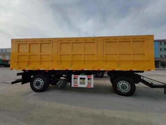 WOSHENG 2 Axles 화물 운송 트레일러 전체 당기 바와 고객의 요청