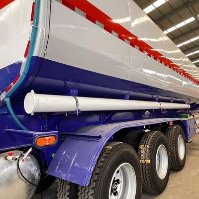 맞춤형 2000L 60000L 3 축 연료 탱크 가솔린/케로젠/디젤 탱크 반 트레일러