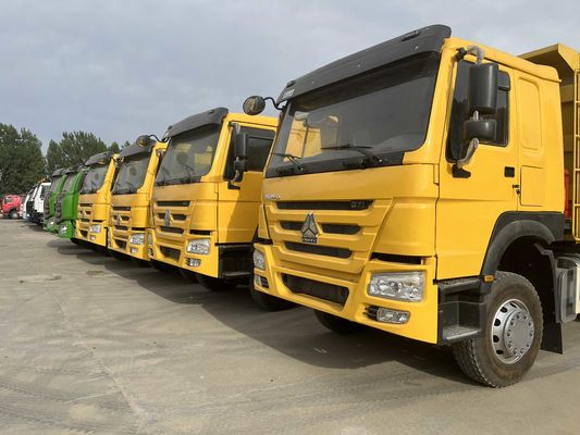 시노트럭 호우 3/4 축 6x4 4x2 8X4 371HP 375HP 수압 실린더 팅퍼 덤퍼 트럭