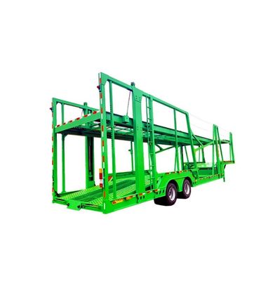 트럭 트레일러 WS 2-Axle 강철 자동차 운반자 반 트레일러 이층 차량 오토 트레일러