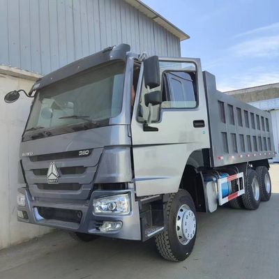 좌측 스티어링 30-100 톤 사용 된 Sinotruk Howo 및 시트랙트 티퍼 덤프 트럭