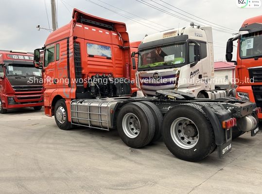 10 타이어 중고용 트럭 헤드 트랙터 트레일러 시트랙 트럭 G7 480hp AMT 트럭 트랙터 헤드