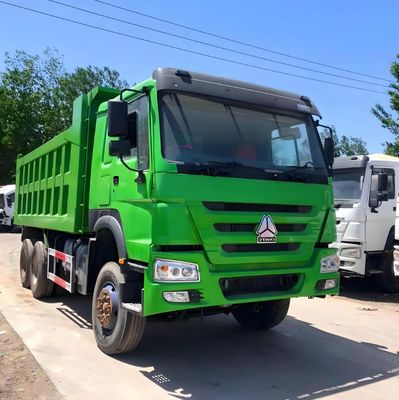 사용 된 후방 덤프 트럭 8x4 6x4 유로 3 유로 2 후방 카메라가 있는 리모델링 된 템퍼 트럭