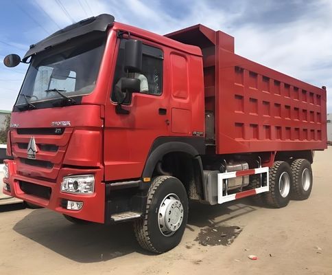 사용 된 후방 덤프 트럭 8x4 6x4 유로 3 유로 2 후방 카메라가 있는 리모델링 된 템퍼 트럭