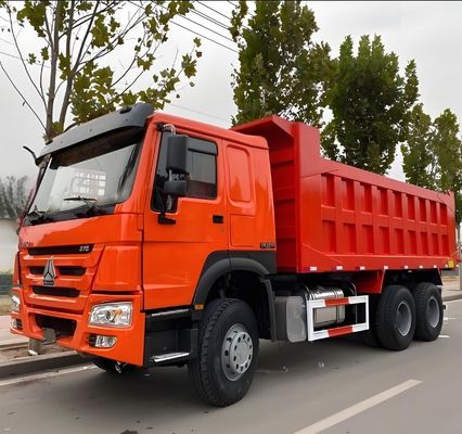 사용 된 후방 덤프 트럭 8x4 6x4 유로 3 유로 2 후방 카메라가 있는 리모델링 된 템퍼 트럭