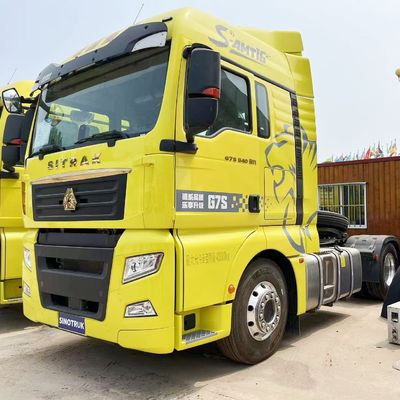 31 40T Sinotruk HOWO 컨테이너 화물 트레일러 트랙터 헤드 트럭 380HP 400HP 420HP