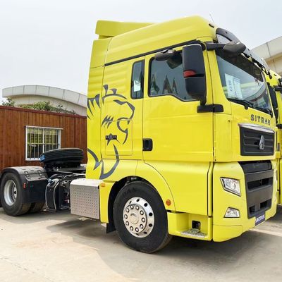 31 40T Sinotruk HOWO 컨테이너 화물 트레일러 트랙터 헤드 트럭 380HP 400HP 420HP