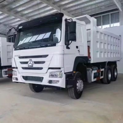 시노트럭 8x4 6x4 12 휠 틱퍼 또는 아프리카 시장의 뒷 덤프 트럭 건설 트럭