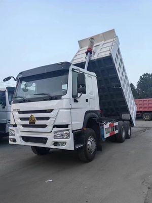 시노트럭 8x4 6x4 12 휠 틱퍼 또는 아프리카 시장의 뒷 덤프 트럭 건설 트럭