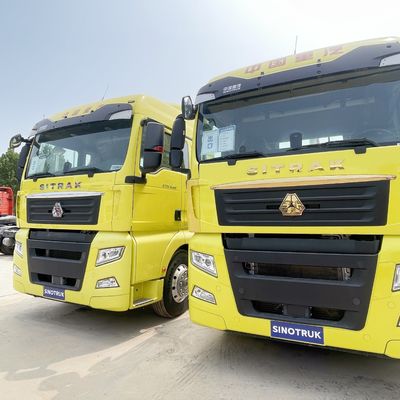31 40T Sinotruk HOWO 컨테이너 화물 트레일러 트랙터 헤드 트럭 380HP 400HP 420HP