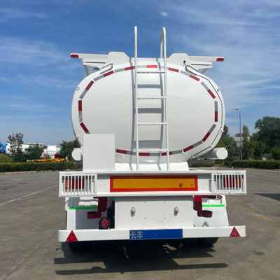 최대 운반량 60000 kg 3 축 탄커 반 트레일러