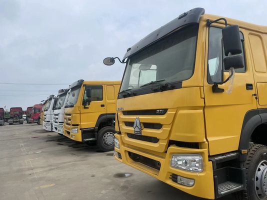 10 타이어 번호 사용 된 Sinotruk HOWO Sitrak 4 * 2 6 * 4 중량 트랙터 트럭 트랙터 헤드
