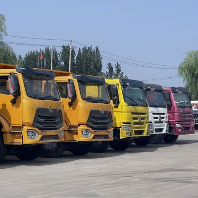 31-40T 화물 운송용 6X4 트랙터-트럭의 수동 변속기