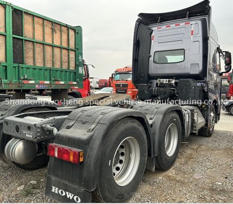 31-40T 화물 운송용 6X4 트랙터-트럭의 수동 변속기