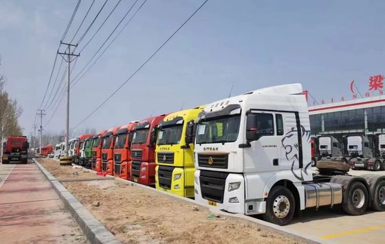 31-40T 화물 운송용 6X4 트랙터-트럭의 수동 변속기