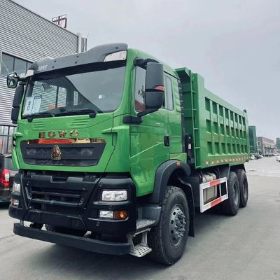 6x4 371HP 375HP 시노트럭 호우 TX 후방 덤프 트럭 앞바퀴 번호 6