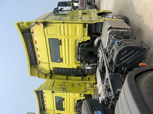 430hp Lhd Rhd 시노트럭 시트랙 트랙터 트럭 4x2 사용 된 트랙터 트럭 3 승객