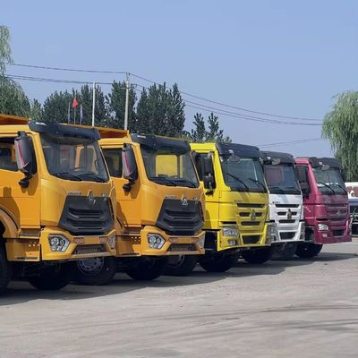 540 HP HOWO T7H 트랙터 트럭 6x4 고객 요청 및 높은 부하 용량