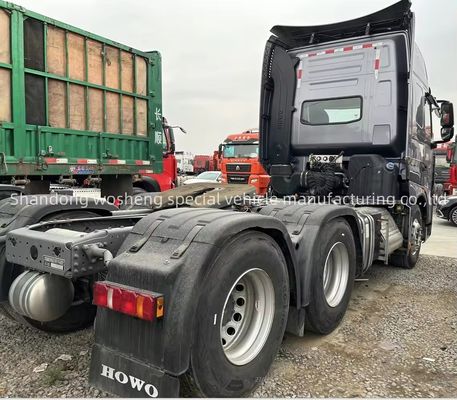 540 HP HOWO T7H 트랙터 트럭 6x4 고객 요청 및 높은 부하 용량