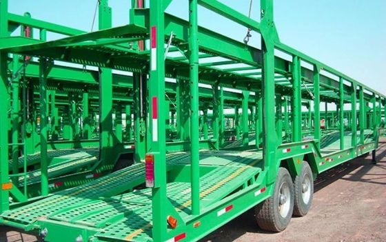 최대 운용량 30000 kg 2 축 공기 서스펜션 자동차 운송용 인증 반류차