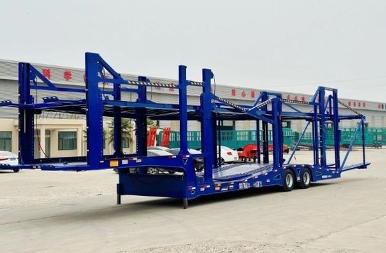 최대 운용량 30000 kg 2 축 공기 서스펜션 자동차 운송용 인증 반류차