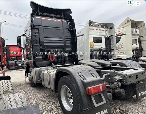 호우 트랙터 트럭 540 HP T7H 6x4 멀티미디어 시스템과 2 역차 번호