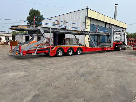 13/16 톤 Fuwa/BPW Axles Car Carrier 자동차 및 컨테이너 운송용 반 트레일러