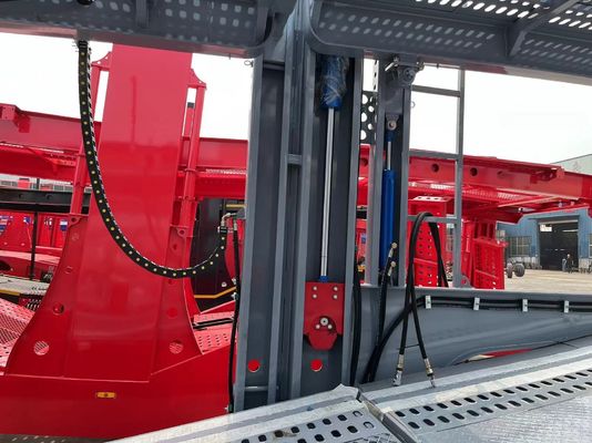 13/16 톤 Fuwa/BPW Axles Car Carrier 자동차 및 컨테이너 운송용 반 트레일러