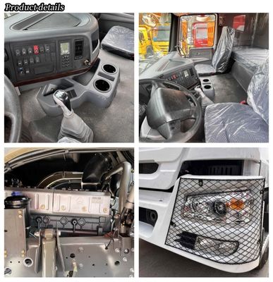 강철 제조 시노트럭 시트랙 C7H 480hp-540hp 16 AMT 기어 디젤 유로 6 트랙터 트럭 머리 6x4 트랙터