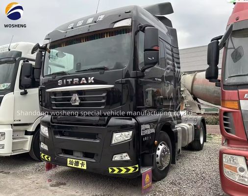 세그먼트 무거운 트럭 6x4 420hp Sinotruk Sitrak 또는 Howo C7H 6x6 트랙터 트럭 머리
