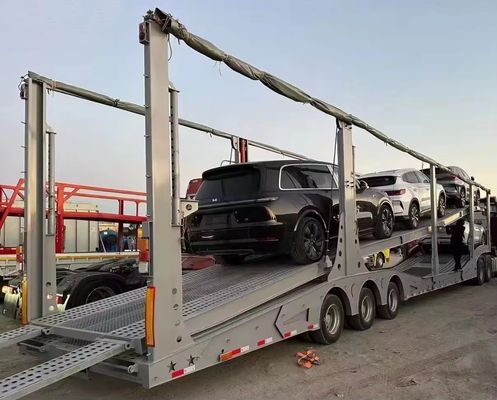 24.5/70R16 타이어 듀플 데크 자동차 SUV 차량 운송 자동차 운송 트럭 반 트레일러