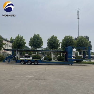 3 축 듀플 플로어 오토 트레일러 SUV/ORV/CUV/MPV 운송용 반 트럭 트레일러