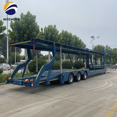 3 축 듀플 플로어 오토 트레일러 SUV/ORV/CUV/MPV 운송용 반 트럭 트레일러