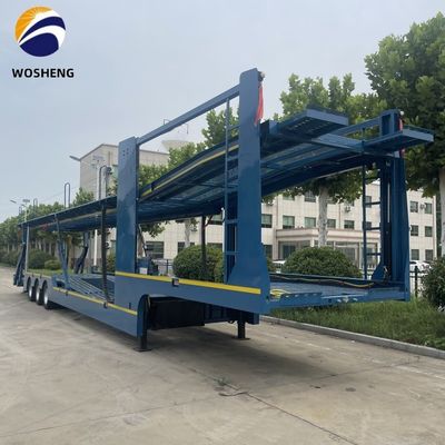 3 축 듀플 플로어 오토 트레일러 SUV/ORV/CUV/MPV 운송용 반 트럭 트레일러
