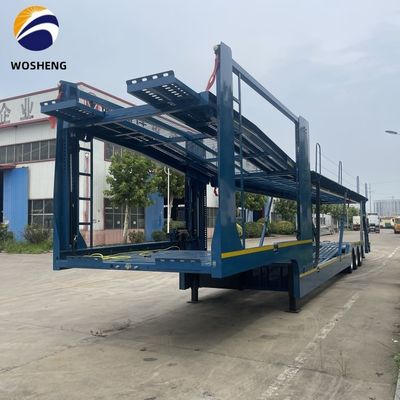 3 축 듀플 플로어 오토 트레일러 SUV/ORV/CUV/MPV 운송용 반 트럭 트레일러