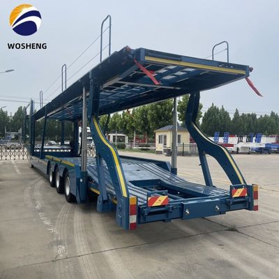 3 축 듀플 플로어 오토 트레일러 SUV/ORV/CUV/MPV 운송용 반 트럭 트레일러