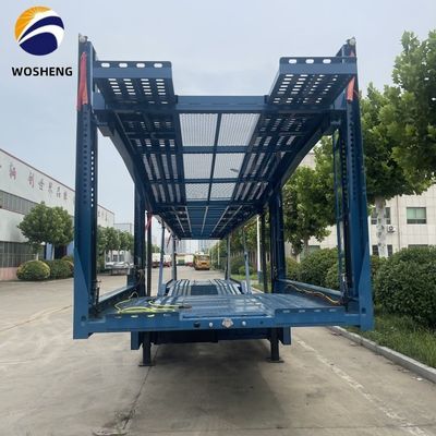 3 축 듀플 플로어 오토 트레일러 SUV/ORV/CUV/MPV 운송용 반 트럭 트레일러